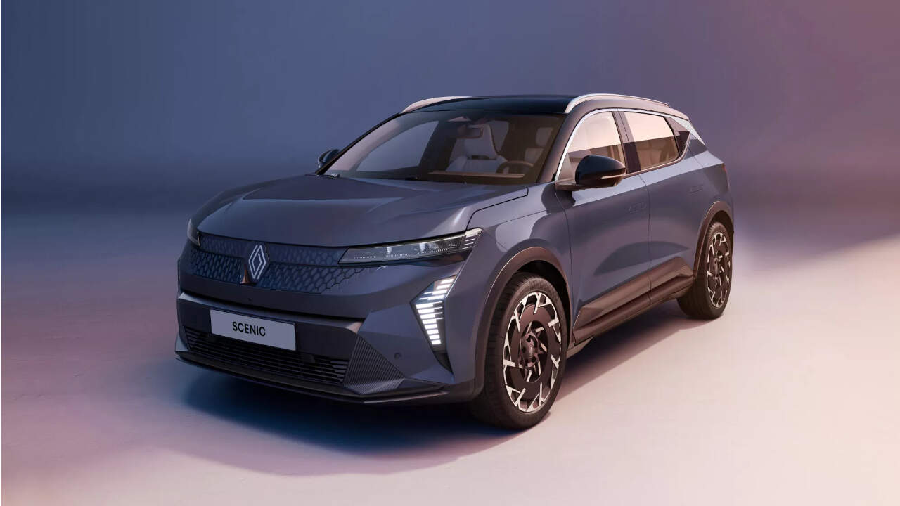 Renault Scenic E-Tech 2027 color azul