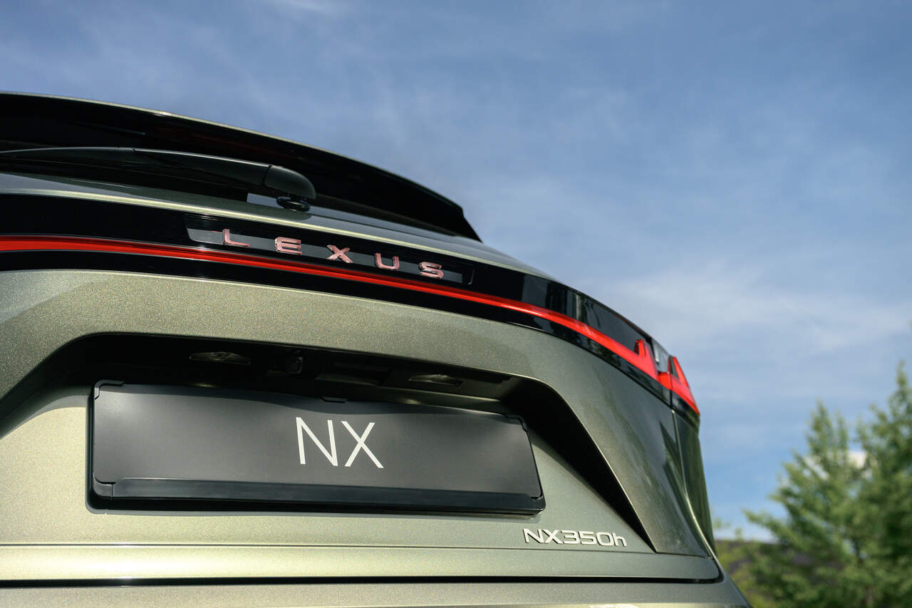 Lexus nx350h Luxury - Detalle trasera (opticas)