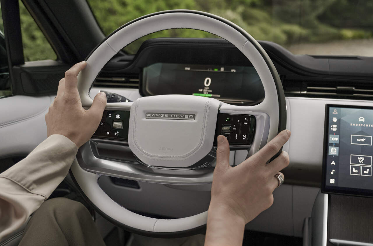 Range Rover Electric - Detalle volante