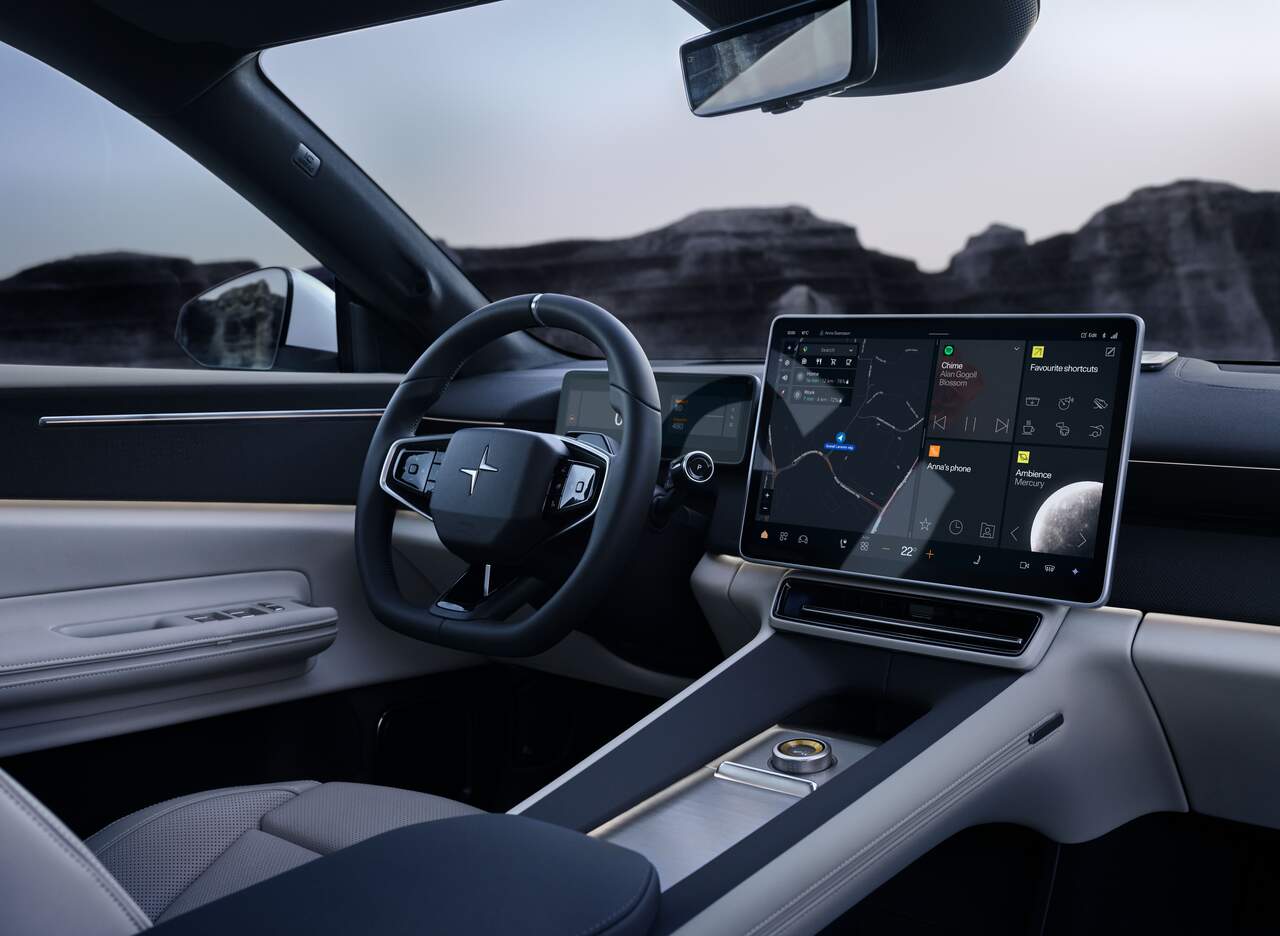Polestar 4 SUV - Vista del interior