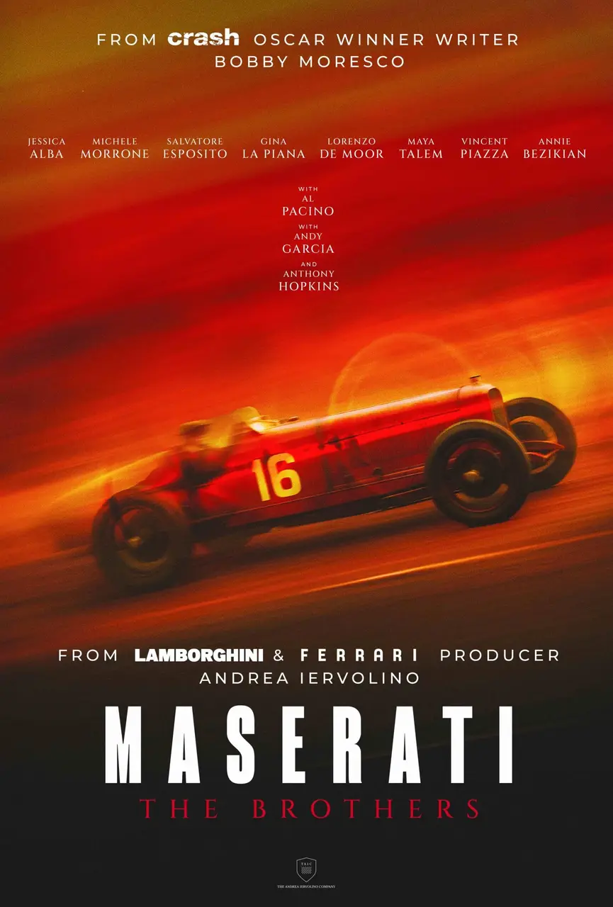 Cartel pelicula Maserati The Brothers