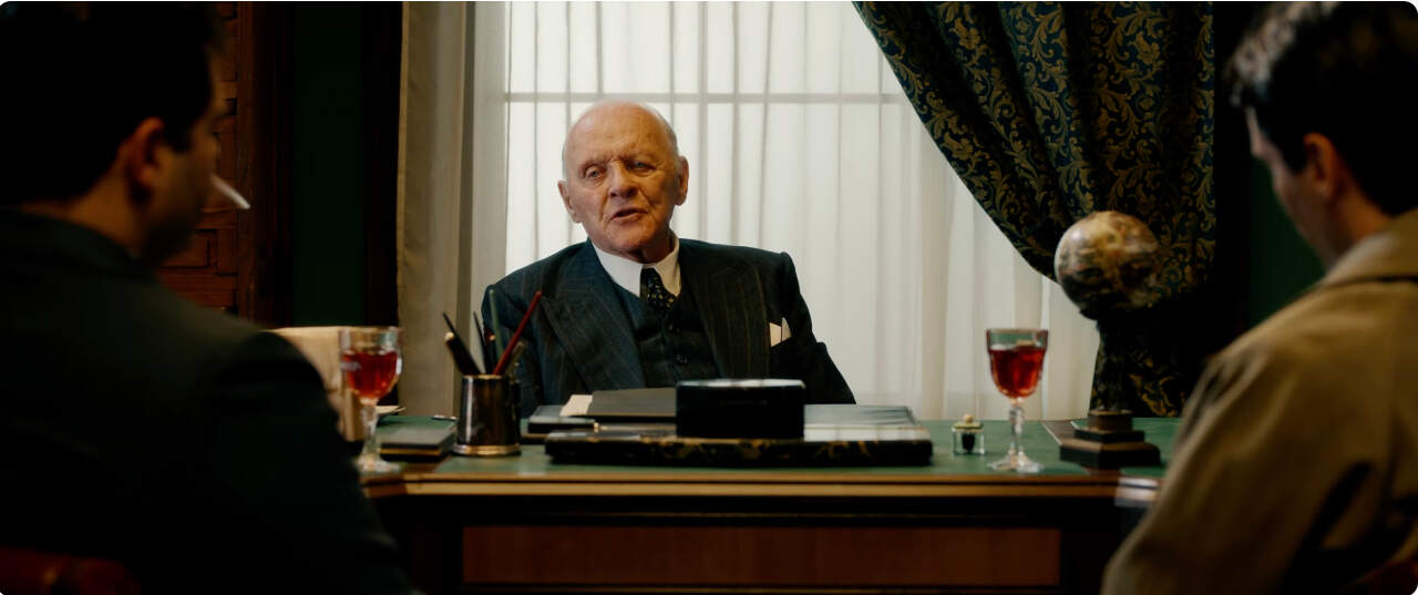 Anthony Hopkins en Maserati The Brothers