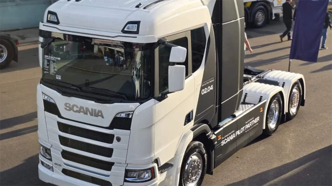 camion Scania de Hidrógeno