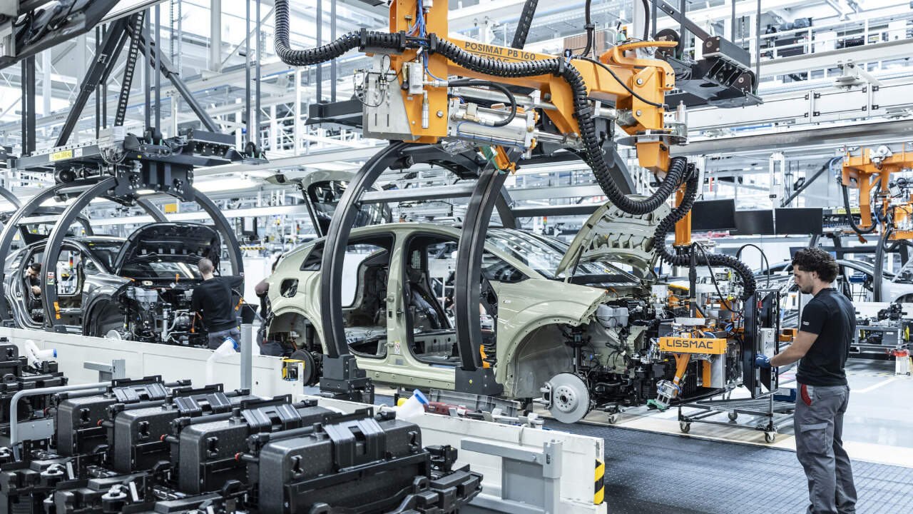 Proceso de fabricación del Audi A2 e-Tron