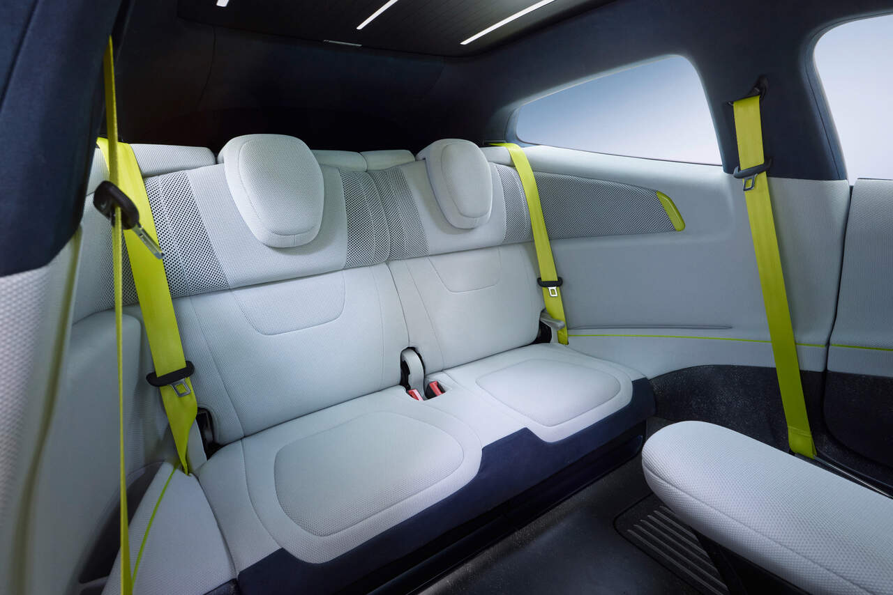 Volkswagen Mission Efficeny - plazas traseras