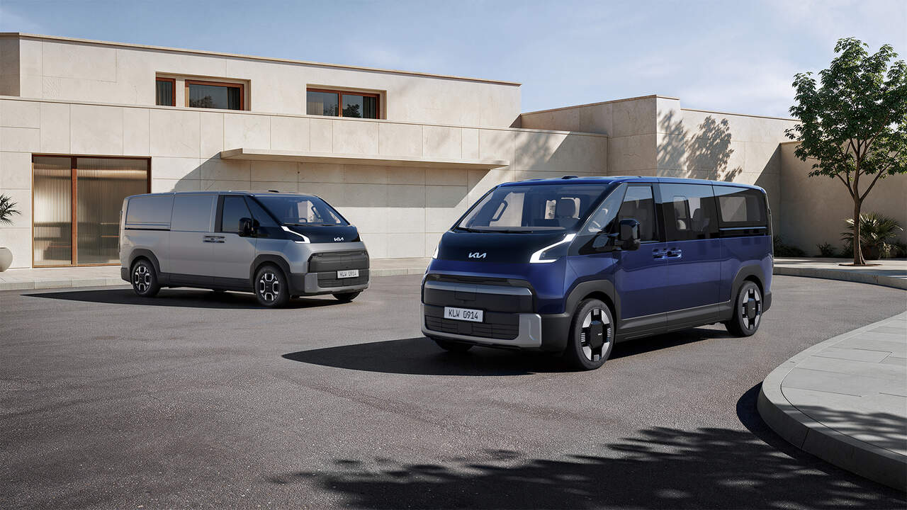 KIA PV7 - Versión para pasajeros y versión Cargo