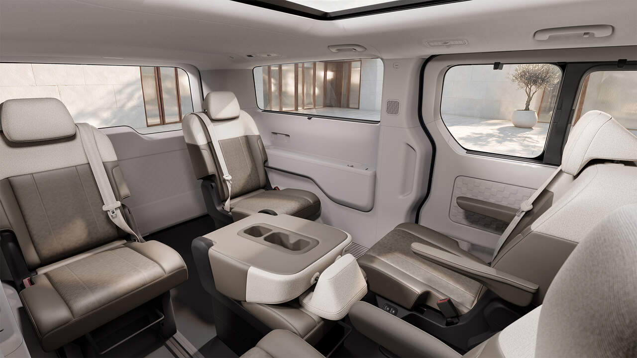 KIA PV7 - Versión para pasajeros - Interior